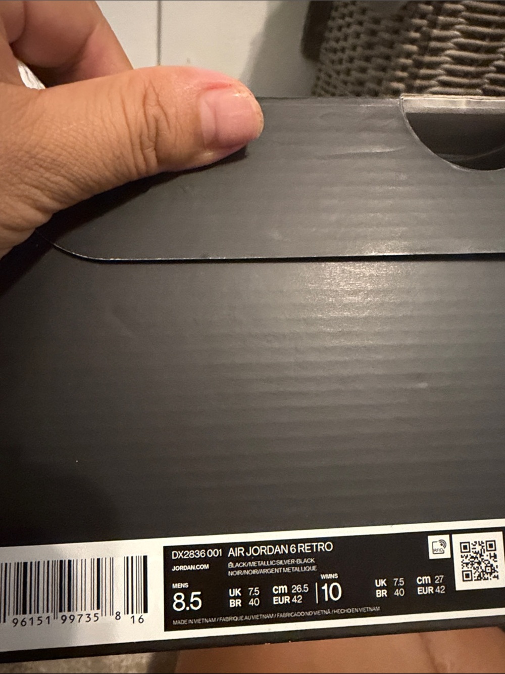 Men's Jordan retro 6
